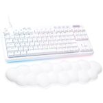 Logitech 920-010670 G713 Wired Mechanical GamingKeyboard White Mist GX Red Switches