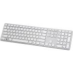 i-rocks KR-6402-WH Keyboard - Cable Connectivity - USB Interface - 109 Key Internet  Multimedia  Email Hot Key(s) - Computer - PC - White