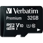 32GB Premium microSDHC Memory Card with Adapter  UHS-I V10 U1 Class 10 - 32GB