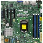 SuperMicro X11SSM-F-B Micro-ATX Motherboard Intel C236 Chipset Single Socket H4 Supports 64GB ECC DDR4 2400MHz RAM