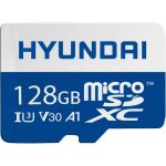 Hyundai 128GB microSDXC UHS-1 Memory Card with Adapter  95MB/s (U3) 4K Video  Ultra HD  A1  V30 - Up to 65MB/s write speeds for fast shooting. 4K UHD and Full HD ready with UHS Speed Cl
