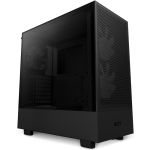 NZXT CC-H51FB-R1 H Series H5 (2023) Flow RGBEdition ATX Mid Tower Chassis Black Color 1 x USB-A 3.2 Gen 1