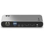 ALOGIC Thunderbolt 3.0 / USB-C TURBO Docking Station - Dual Display 4K@60Hz - for Notebook/Monitor - 60 W - Thunderbolt 3 - 5 x USB Ports - USB Type-C - Network (RJ-45) - DisplayPort -