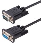 StarTech.com 9FMNM-3M-RS232-CABLE 3m RS232 Serial Null Modem Crossover Serial Cable F/M