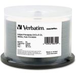 Verbatim 98319 DataLifePlus 50pk DVD+R DL 8x 8.50GB Inkjet Printable Spindle