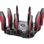 TP-LINK Archer C5400X IEEE 802.11 Ethernet Wireless Router 2.4/5Ghz MU-MIMO 1.8GHz Quad-Core 64-bit CPU Game First Priority Lin