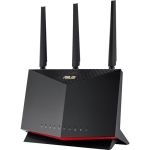 ASUS RT-AX86U PRO AX5700 Dual Band WiFi 6 Gaming Router 802.11ax 4x LAN Ports 1x WAN Port 3x External Antenna