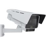 AXIS P1378-LE Outdoor HD Network Camera - Box - TAA Compliant - H.264/MPEG-4 AVC  H.265/MPEG-H HEVC  MJPEG - 3840 x 2160 - 3.90 mm Zoom Lens - 2.6x Optical - RGB CMOS - Wall Mount  Pole
