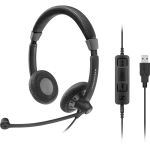 Sennheiser SC 135 USB Headset Noise Cancelling Microphone Black/White