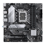 ASUS PRIME B660M-A D4 Micro-ATX Motherboard Intel12th Gen Socket LGA 1700 Supports Max 128GB DDR4-5333 PCI Express 4.0 2x M.2