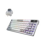 ASUS M701 ROG AZOTH/NXSM/CA/PBT/WHT ROG Azoth 75Wireless DIY Custom Gaming Keyboard OLED Display Pre-Lubed ROG NX Storm