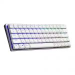 Cooler Master SK-622-SKTL1-US SK622 GamingKeyboard Bluetooth USB-A 2.0 Mechanical Blue Switches White
