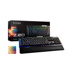 EVGA 812-W1-20US-KR Z20 RGB Optical MechanicalGaming Keyboard Clicky Switches