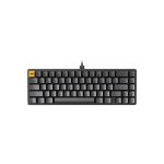 Glorious GLO-GMMK2-65-FOX-B GMMK V2 65% Pre-Built Mechanical Gaming Keyboard Black
