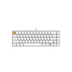 Glorious GLO-GMMK2-65-FOX-W GMMK V2 65% Pre-Built Mechanical Gaming Keyboard White