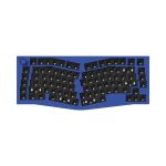 Keychron Q10-B3 (Alice Layout) QMK Custom Mechanical Keyboard Barebone Knob Navy Blue Barebone