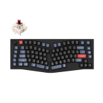 Keychron Q10-M3Z (Alice Layout) QMK Custom Mechanical Keyboard Fully Assembled Knob Carbon Black - B Gateron G Pro Brown