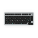 Keychron Q1-B2 Q1 QMK Custom Mechanical Keyboard Version 2 Barebone Knob Silver Grey