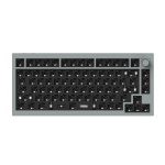Keychron Q1P-B2 Q1 Pro QMK/VIA Wireless Custom Mechanical Keyboard Barebone Knob Silver Grey