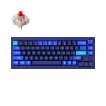 Keychron Q2-J1 QMK Custom Mechanical Keyboard Fully Assembled Gateron G Pro Red Switches Navy Blue