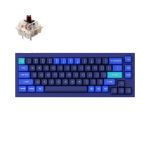 Keychron Q2-J3 QMK Custom Mechanical Keyboard Fully Assembled Gateron G Pro Brown Switches Navy Blue