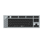 Keychron Q3P-B6 Q3 Pro QMK/VIA Wireless CustomMechanical Keyboard Barebone Knob (Special Edition) Silver Grey Barebone