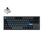 Keychron Q3P-Z4 Q3 Pro QMK/VIA Wireless CustomMechanical Keyboard Fully Assembled Knob Carbon Black Keychron K Pro