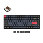 Keychron S1-H3 S1 QMK Custom Mechanical KeyboardRGB Backlight Low Profile Gateron Mechanical (Hot-swappable) Brown Switches