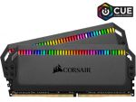Corsair CMT16GX4M2D3600C18 DOMINATOR PLATINUMRGB 16GB (2x 8GB) DDR4 RAM 3600MHz C18 Memory Kit Black