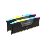 Corsair CMH32GX5M2B6400C32 VENGEANCE RGB 32GB DDR5 Memory Kit 2x16GB 6400MT/s 32-40-40-84 Std PMIC XMP 3.0 1.4V Black