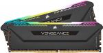 Corsair CMH32GX4M2D3600C18 VENGEANCE RGB PRO SL 32GB (2x16GB) 3600MHz DDR4 Memory RGB LED XMP 2.0 for AMD/Intel Black