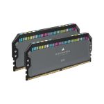 Corsair CMT32GX5M2B5600Z36 DOMINATOR PLATINUM RGB32GB (2x16GB) DDR5 Memory Kit for AMD 5600MT/s Unbuffered 36-36-36-76 Cool Grey