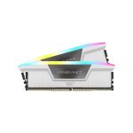 Corsair CMH32GX5M2B5600C36W 32GB 2x16GB VENGEANCERGB DDR5 Memory Kit 5600MHz Unbuffered 36-36-36-76 XMP 3.0 RGB LED 1.25V White