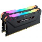 Corsair Vengeance RGB Pro 64GB (2x32GB) DDR4 3200 (PC4-25600) C16 Desktop Memory–Black (CMW64GX4M2E3200C16)