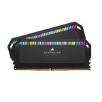 Corsair CMT64GX5M2B6000C40 DOMINATOR PLATINUM RGB64GB DDR5 Memory Kit 2x32GB 6000MT/s 40-40-40-77 Std PMIC XMP 3.0 1.35V Black