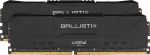 Crucial BL2K8G32C16U4B Ballistix DDR4-3200 16GB(2x8GB) Memory Kit PC4-25600 CL16 1.35V Black