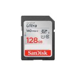 SanDisk SDSDUNB-128G-AN6IN 128GB Ultra UHS-I SDXCMemory Card UHS-I / U1 / Class 10 140 MB/s Max Reads