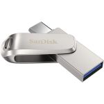 SanDisk SDDDC4-512G-A46 512GB Ultra Dual DriveLuxe USB-C & USB-A Flash Drive 150 MB/s Read