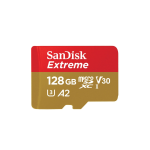 SanDisk SDSQXAA-128G-AN6MA Extreme 128GB MicroSDXCClass 10/UHS-I (U3) V30 190MB/s Read 90MB/s Write