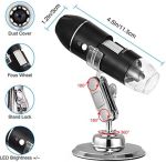 1600X Digital Microscope Camera 3in1 Type-C USB Portable Electronic Microscope