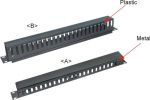 #LK-2049B Cable Manager Black
