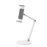 Long Arm Tablet Stand White4.-12.9in Display Tablets