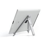 Aluminum Triangle Portable Tablet Stand HolderSilver