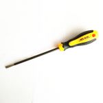 Flat Slot Screwdriver Anti-skid Handle with Magnetic Tip Repair Tools for Household DIY6*150mm