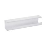 Under Table Cable Organizer w/ Double-Sided Adhesive 55*8.5*10.5cm White