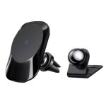 15W Magnetic Wireless Charger Car Mount Black