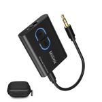 Bluetooth 5.0 Audio Transmitter and Receiver Black