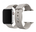 Silicone Apple Watch Band 38/40/41mm Advanced Grey