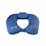 Travel Pillow Dark Blue Hand InflatableCarrying Bag Included