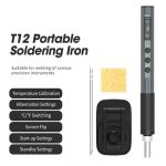 T12 Soldering Iron Set Black